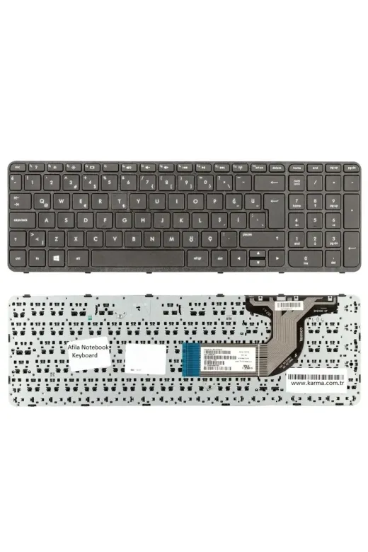 HP NK-KR30348Ç…ZY1..18 15-G035St J1S39Ea 15-G200 Notebook Klavyesi Siyah Tr