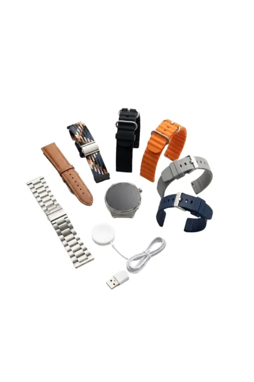Hsc bilişim klt8912733698220 Bluetooth Akıllı Saat 7 Kordonlu Arama Özellikli Uyku Ve Aktivite Takipli