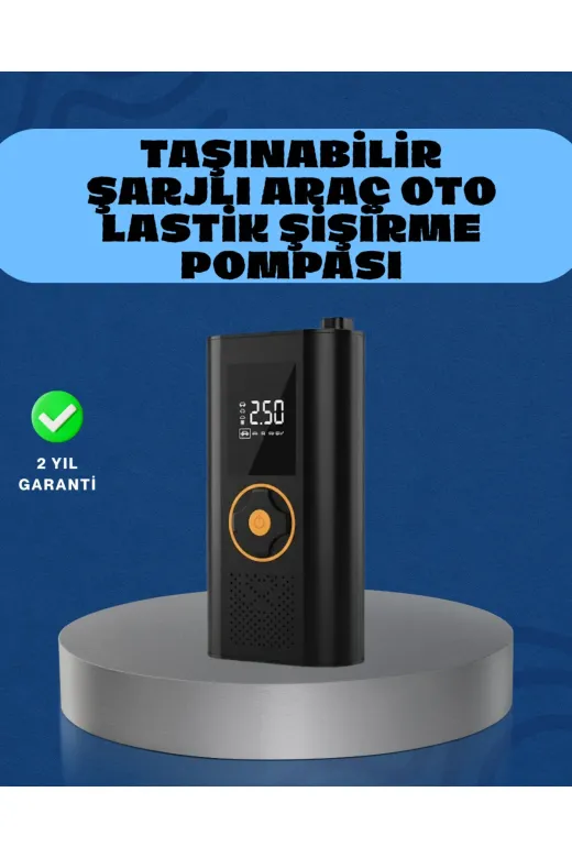 Hsc bilişim klt8912733800456 Otomatik Duran Dijital Hava Pompası Kompakt Ve Taşınabilir Tasarım