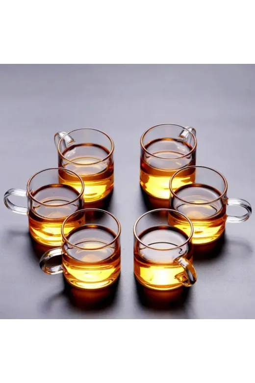 HubbyChef 20KCESP100 Espresso Bardağı 6 Lı Set Kahve Bardağı