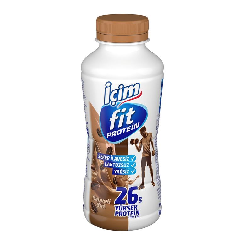 İÇİM içim06554 İçim Fit Protein Kahveli Laktozsuz Süt 400 Ml