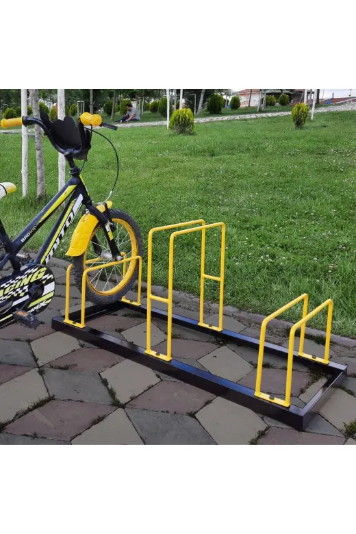 İlgi Trafik BPY-3 Bisiklet Park Yeri Bisiklet Park Standı Bisiklet Park Aparatı 3' Lü Eko