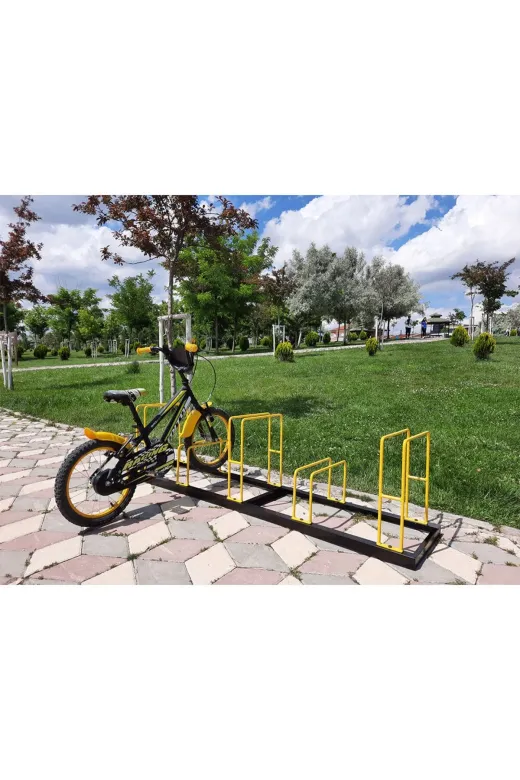 İlgi Trafik BPY-5 Bisiklet Park Ayağı Bisiklet Park Demiri Bisiklet Park Alanı 5'li Eko
