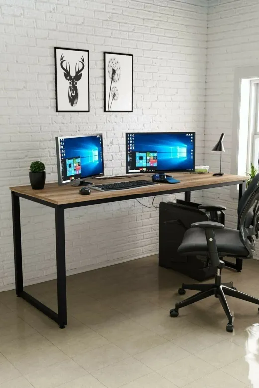 İlgi Trafik Sakramento  Ofis Masaları Ofis Masası Bilgisayar Masası Çalışma Masası 60X160 Sakramento