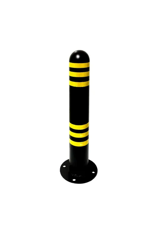 İlgi Trafik SB-074-2MM Sabit Metal Duba Demir Duba Metal Delinatör Sabit Park Bariyeri 89Mm 50 Cm 2Mm