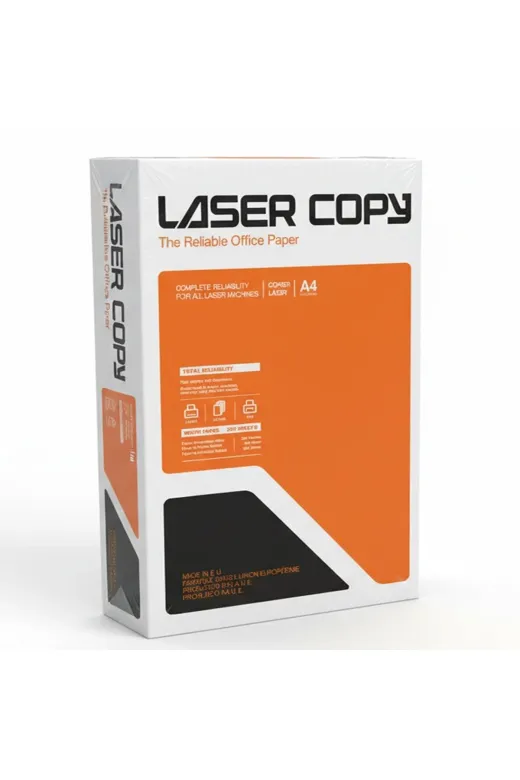 İnformal Yayınları LASERcopyA4-KOLİ Laser Copy Garantili Fotokopi Kağıdı 5 Paket A4 80 Gr 2500 Yaprak