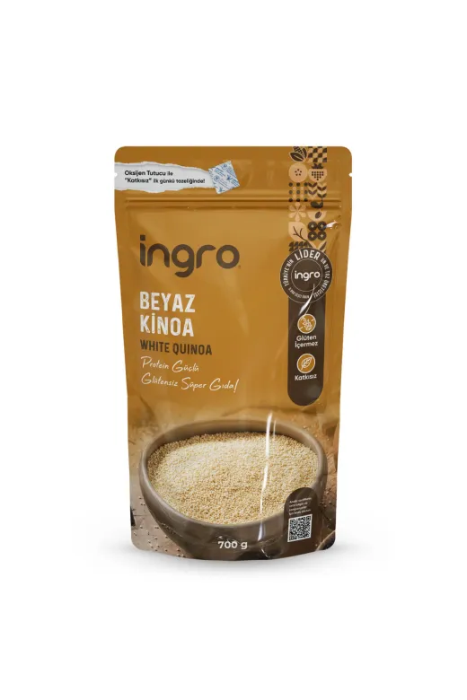 İngro KNT00250 Glutensiz Beyaz Kinoa 700 G