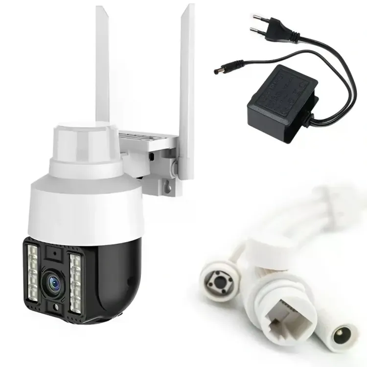 INT-CMR21 SD-kart destekli Hareketli Sesli Gece Renkli PTZ Akıllı Wifi Güvenlik Kamerası (4745)