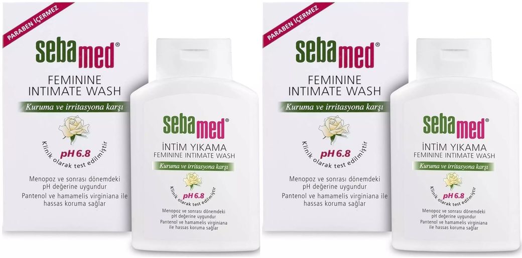 İntim Menapoz Likit 200ML PH6.8 (Genital Bölge Temizleyici) (2 Li Set)
