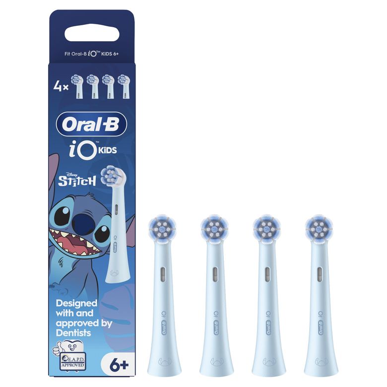 Io Çocuk 6 Stitch Diş Fırçası Yedek Başlığı 4 Adet