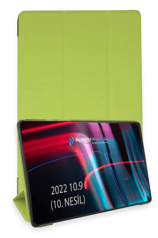 iPad 2022 10.9 (10.nesil) Kılıf Tablet Smart Kılıf - Açık Yeşil