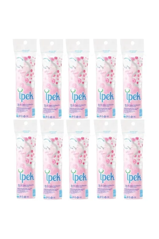 İpek SLGN168 Makyaj Pamugu Dısk 70Lı 10 Paket