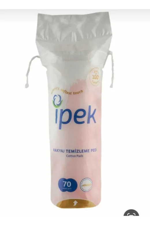 İpek TYB82T9DD3RG8QJ313 Ipek 70Li Disk Makyaj Pamuğu