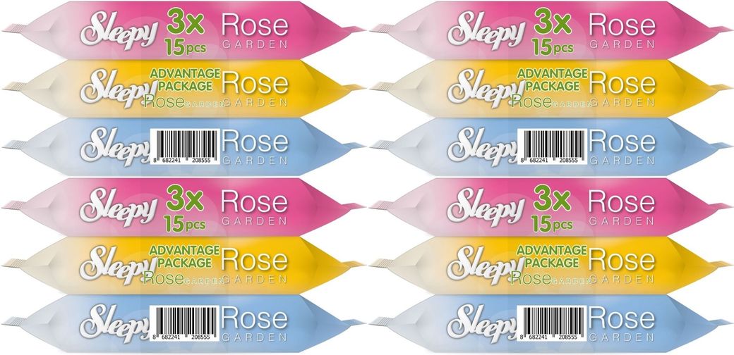 Islak Havlu Cep Mendil 15 Yaprak (12 Li Set) 180 Yaprak