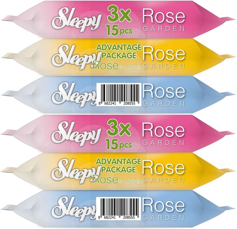 Islak Havlu Cep Mendil 15 Yaprak (6 Lı Set) 90 Yaprak