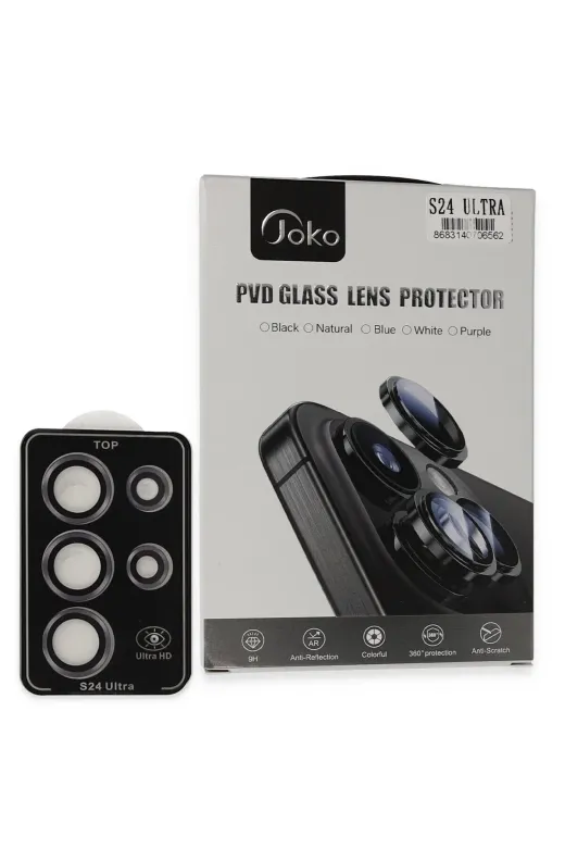 İsmiyle Al 8683140706562 Galaxy S24 Ultra Pvd Metal Kamera Lens - Derin Mor