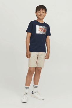 Jack&Jones 14148607 Junior Erkek Çocuk Tişört 12237411 Lacivert