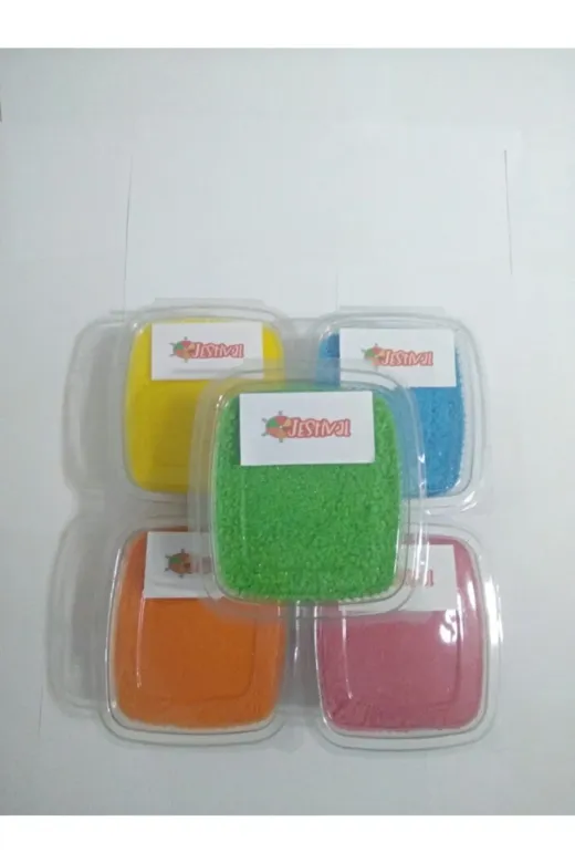 Jestival PMKŞKR2.5KG 5 Renk Aromalı Pamuk Şeker Hazır Karışım