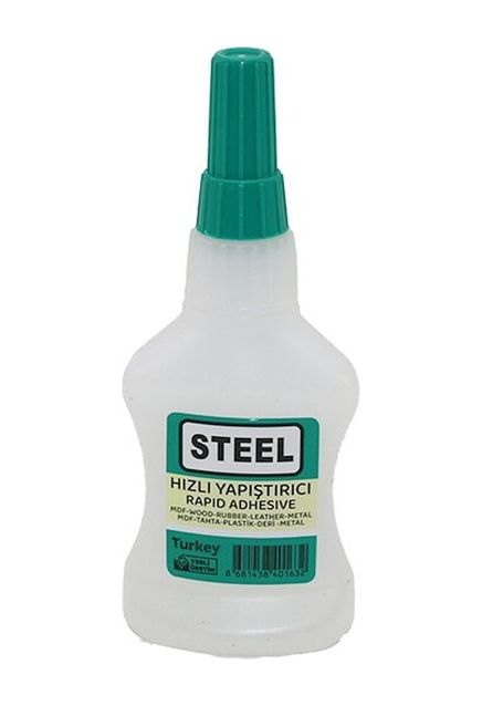 just cheap store 113363908 24 Adet Wincell Steel Hızlı Yapıştırıcı 37Gr 200Ml Mdf-Ahşap-Metal-Plastik-Deri 4741