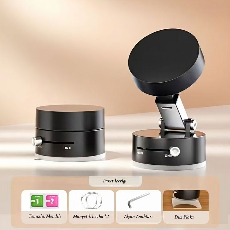 just cheap store 474189Goc394 Mıknatıslı Katlanabilir Telefon Tutucu - Torpido Ve Cam Uyumlu 4741