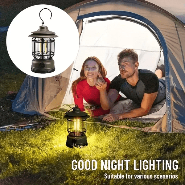just cheap store 474189GTA17065 Bluetooth Hoparlör Özellikli Dimerli Led Kamp Lambası Hs66 4741 Antrasit - Turuncu