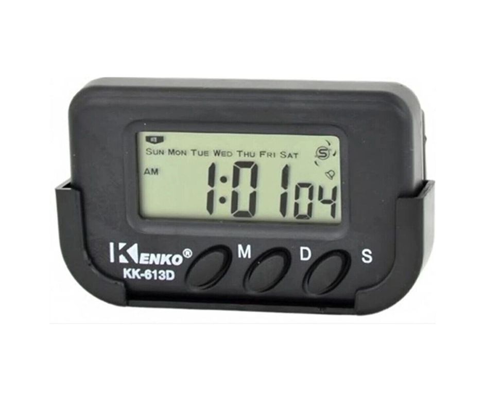 just cheap store 55AH-AH-AVH-478 Dijital Mini Masa Araba Saati Kronometre Antrasit Melanj