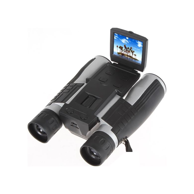 just cheap store mbyuTDU-984 12X32 Zoom Dijital Dürbün Teleskop Kamera 5Mp Cmos Sensör 2.0 İnc Tft Full Hd 1080 P Dvr Fotoğraf Video Kayıt Usb Dürbün Açık Sarı