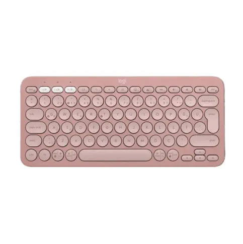 K380S PEBBLE BLUETOOTH TÜRKÇE Q KLAVYE PEMBE 920-011861