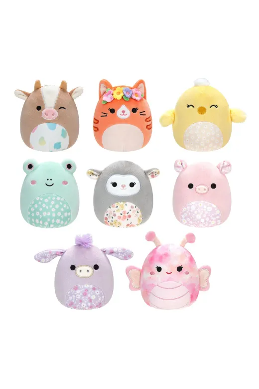 Kaia Life gzght_SQER01060erz Squishmallows 8'li Koleksiyon Paketi 13 Cm Er01060