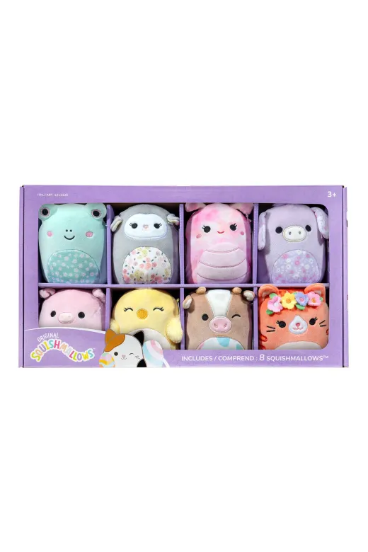 Kaia Life gzght_SQER01060erz Squishmallows 8'li Koleksiyon Paketi 13 Cm Er01060