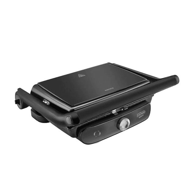 Karaca hgıojkhıkghı Gastro Grill Glass Premium 6 Dilim Kapasiteli Döküm Tost Makinesi Black Chrome 2400W