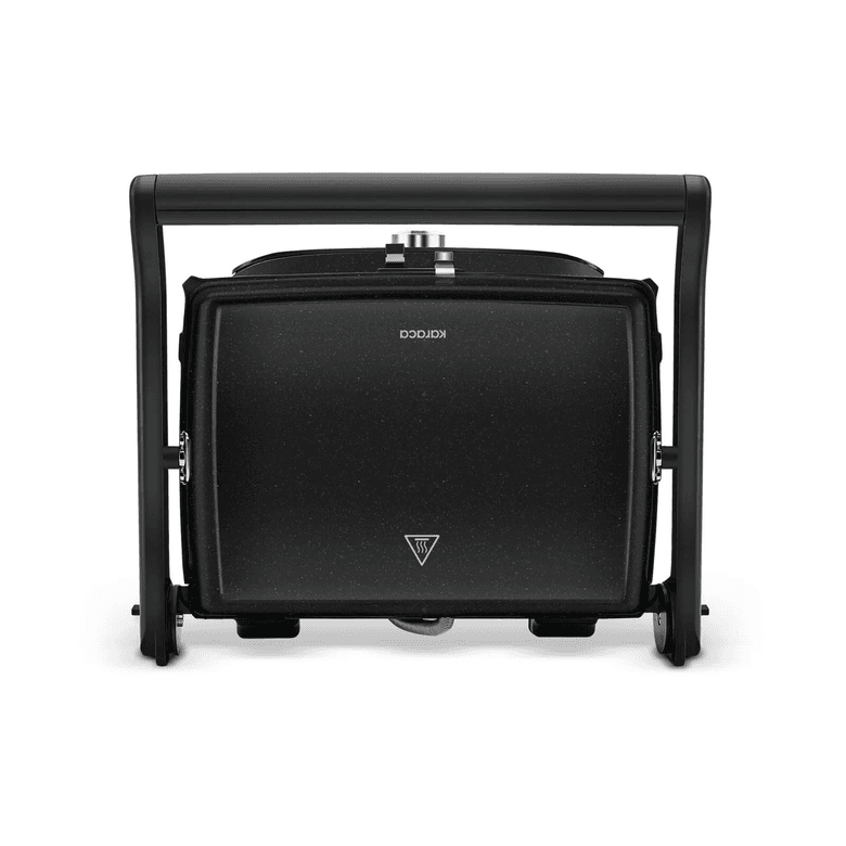 Karaca okı0tkokygtok Gastro Grill Glass Premium Döküm Tost Ve Izgara Makinesi Shiny Black 6 Dilim Kapasiteli 2400W