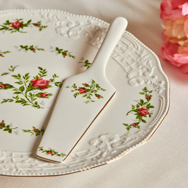 Karaca rtdhrtyfgdf Vintage Rose Ayaklı Kek Standı 30 Cm