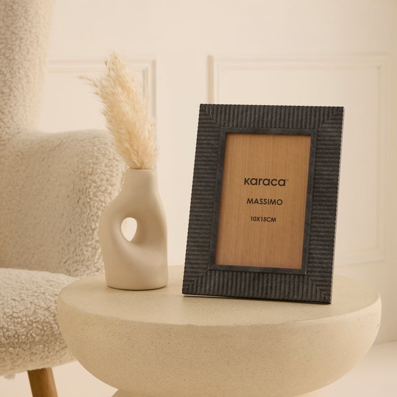 Karaca THRTHHRYT Massimo Vale Frame Çerçeve Antrasit 10X15 Cm