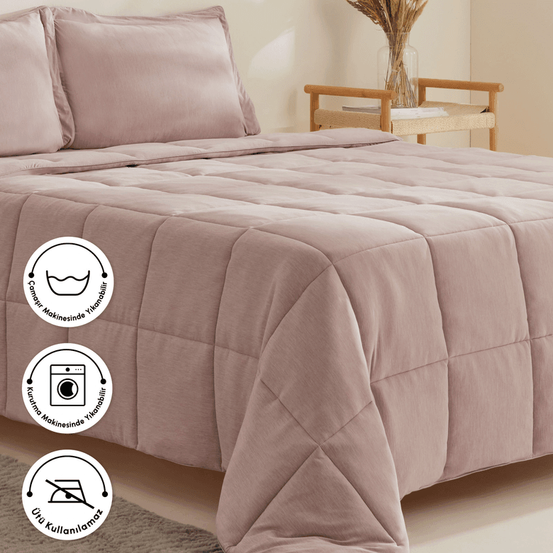 Karaca TYKOPTRKMJOIPR Benji Çift Kişilik Modal Comfort Set Lila