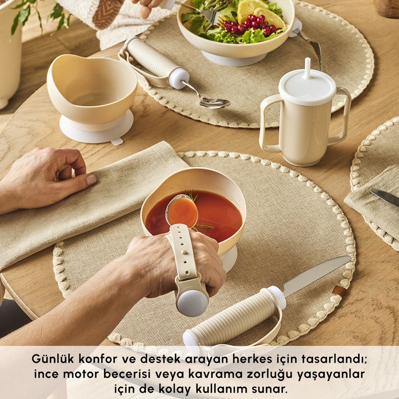Karaca üjfjffjghgk For All Kolay Kullanımlı Çatal Kaşık Bıçak