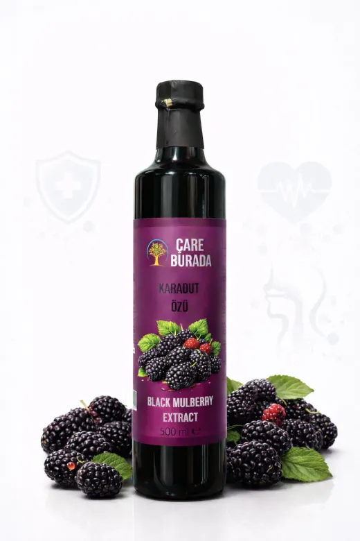 Karadut Özü Doğal Soğuk Sıkım 500 Ml