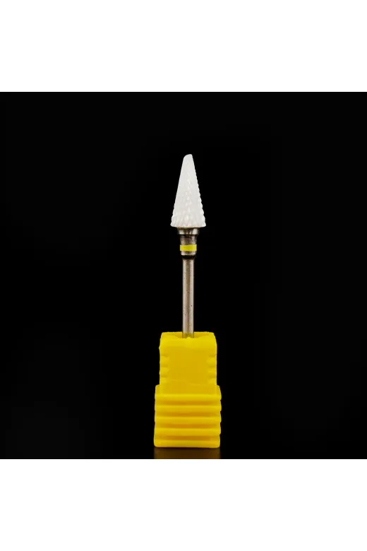 KARAFİLİK 011 Dr Krf Kalici Oje Ve Tirnak Çikartma Freze Ucu Porselen Triangle Xf Sari S
