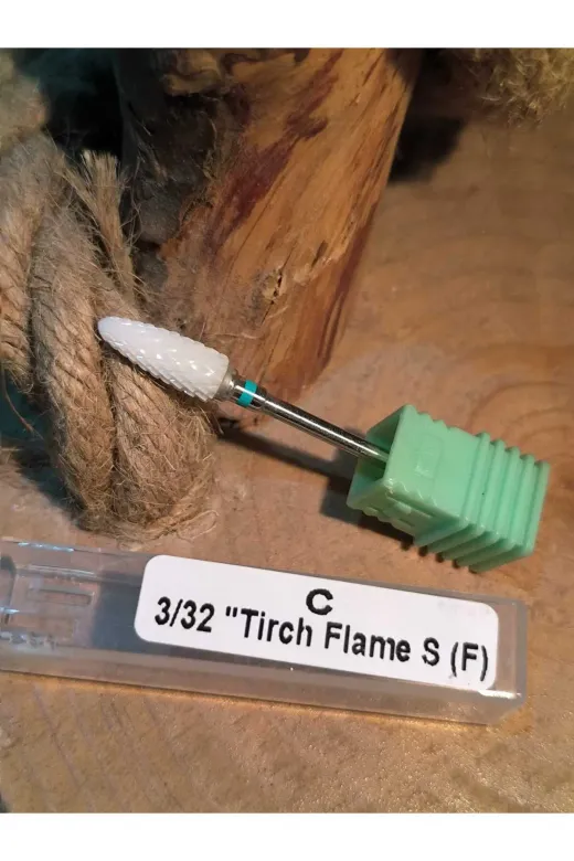 KARAFİLİK TYCHH2ZIHN171179617280811 Kalici Oje Ve Tirnak Çikartma Freze Ucu Porselen Tirch Flame S Serisi F