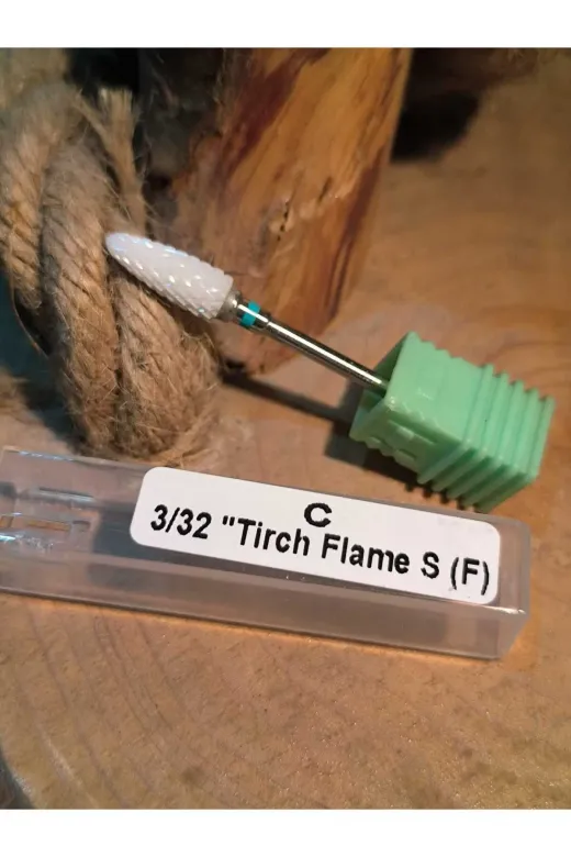 KARAFİLİK TYCHH2ZIHN171179617280811 Kalici Oje Ve Tirnak Çikartma Freze Ucu Porselen Tirch Flame S Serisi F