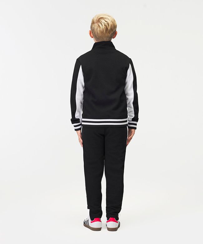 Kartal Yuvası 6526273T3 Beşiktaş Jr Çubuklu Fermuarlı Sweatshirt