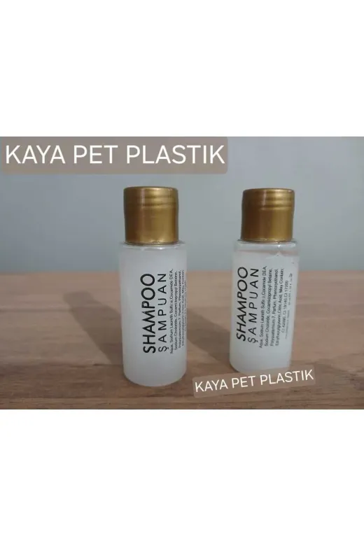 Kayapet AAFFFF5555555 500 Adet Şampuan, Otel Buklet Şampuan, Seyahat Boy,tek Kullanimlik, Baskili Şişe, 30 Ml
