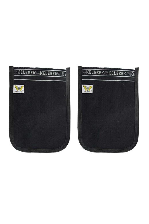 Kelebek Kese RT-RYL-ARKSKLSY2 2 Adet Osmanlı Kalın Siyah Banyo Hamam Kesesi 25X17 Cm