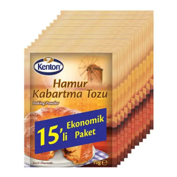 KENTON KABARTMA TOZU 5 Lİ (15 Adet) Koli