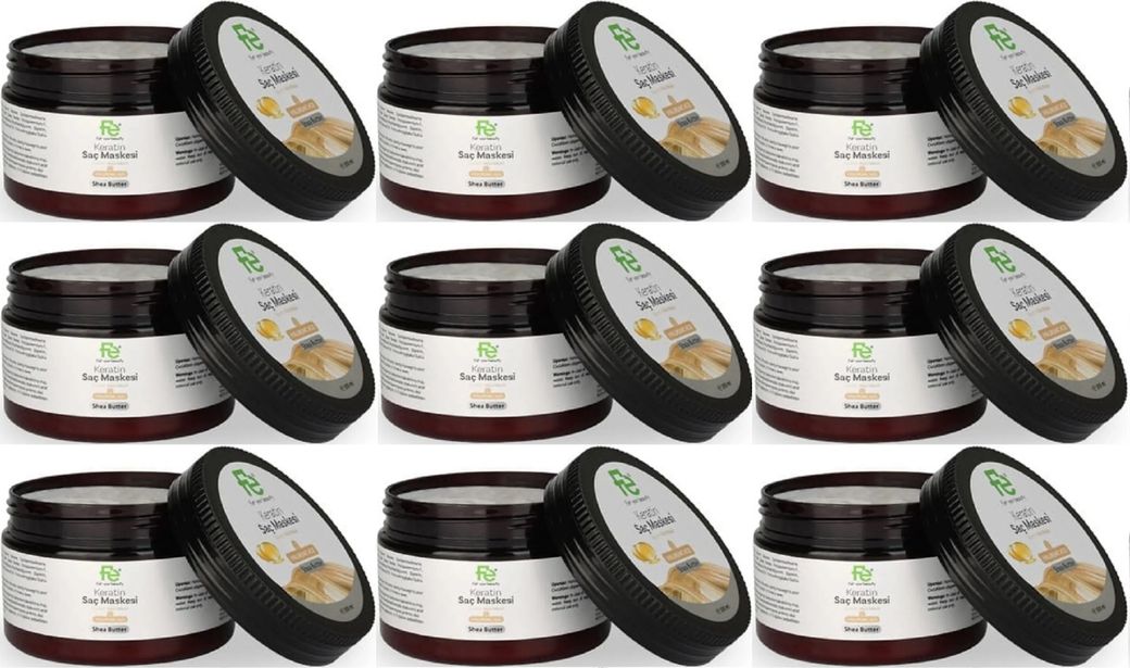 Keratin Saç Maskesi 300ML (9 Lu Set)
