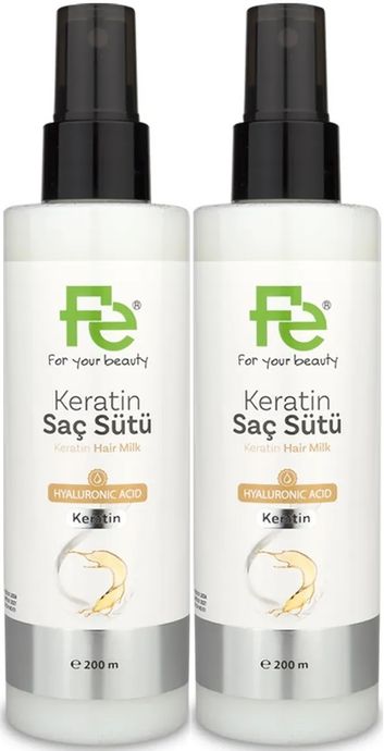 Keratin Saç Sütü 200ML (2 Li Set)