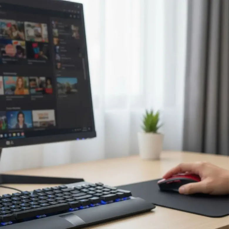Kırmızı Renkli Baş Parmak Destekli Ergonomik Sessiz Kablosuz Mouse – USB Alıcılı, Ofis ve Oyun İçin Konforlu Bilgisayar Faresi MS6300 (4745)