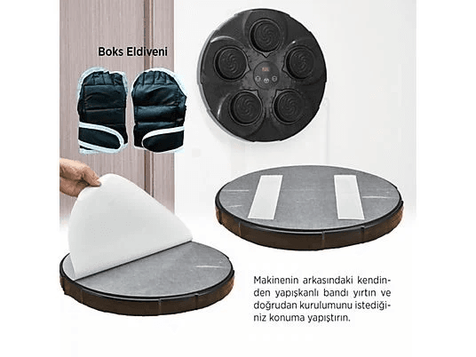Kochler 162496896 Akıllı Bluetoothlu Ve Müzikli Boks Egzersiz Aleti