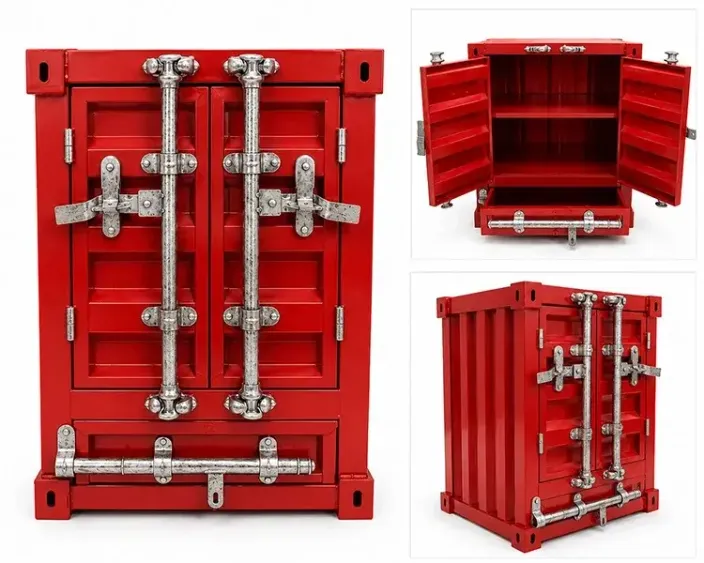 Konteyner Tasarımlı Metal Dolap Alk5801
