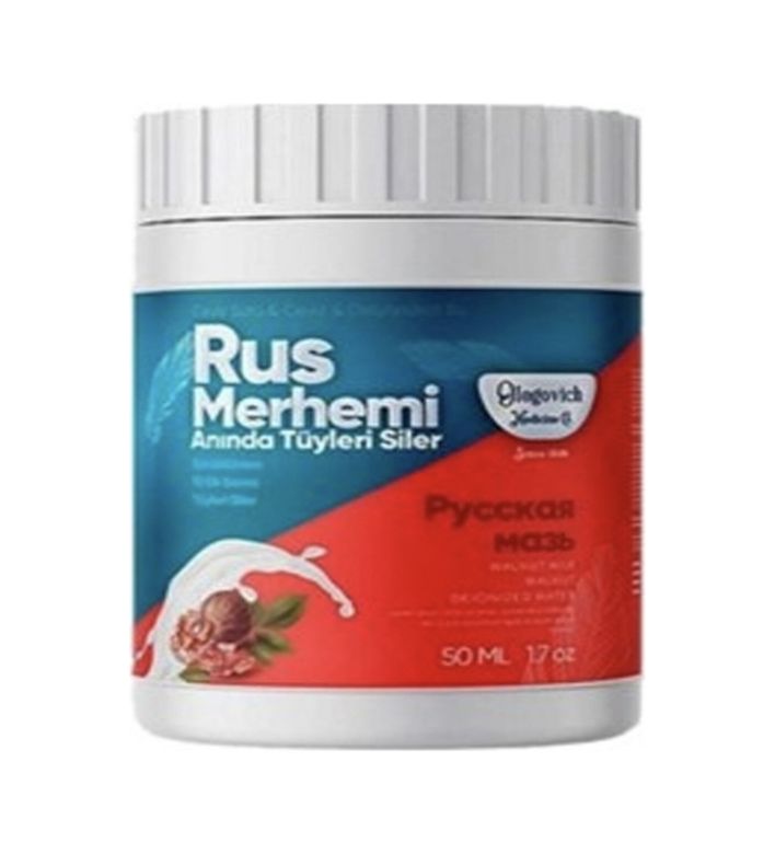 KoStore 130971991 Rus Merhemi Tüy Silici 50 Ml / Rus Merhemi Hair Remover 50 Ml